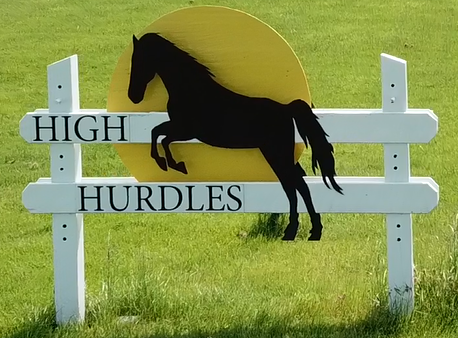 Image of High Hurdles Sign