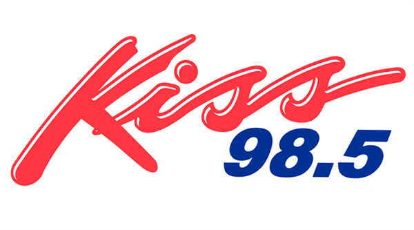 Kiss 98.5 Logo