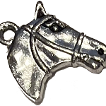 Horse head charm