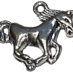 Horse running charm