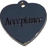 Acceptance Heart Charm