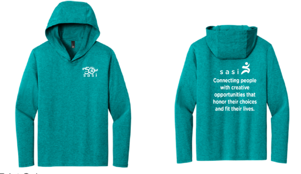 Perfect Tri Long Sleeve Hooded T-Shirt