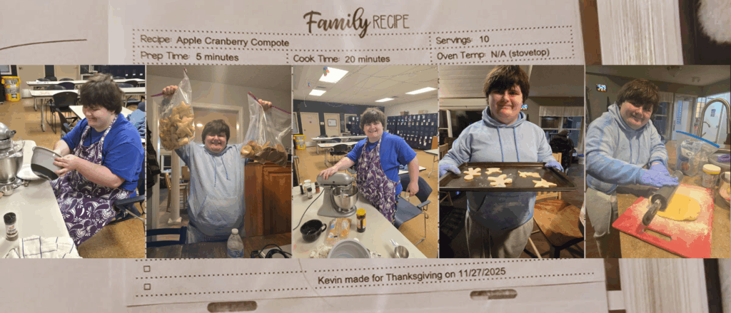 Kevin Baking Memories